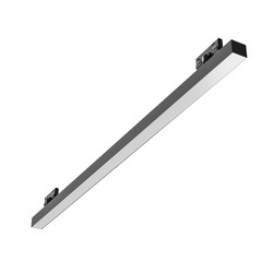Foco LED para calha Allday 30 W 115° IP20, trifásico, CCT (temperatura de cor ajustável), preto