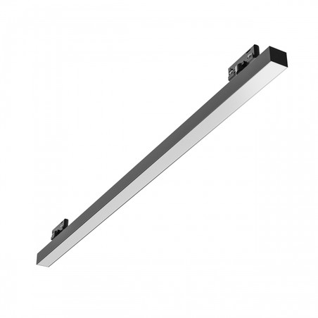 Foco LED para calha Allday 30 W 115° IP20, trifásico, CCT (temperatura de cor ajustável), preto