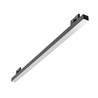 Foco LED para carril Allday 30 W 115° IP20, trifásico, CCT (temperatura de color ajustable), negro