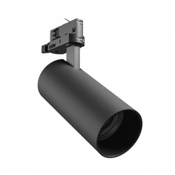 Faretto LED a binario Andromeda Prime 24 W 25° IP20, trifase, CCT (temperatura di colore regolabile), nero – foto 2
