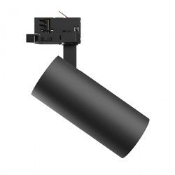 Reflektor LED na szynoprzewód Andromeda Prime 24 W 25° IP20, trójfazowy, CCT (regulowana temperatura barwowa), czarny – zdjęcie 