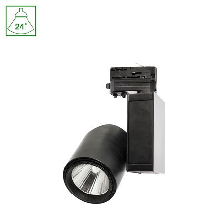 Светодиодный светильник Madara 30 W 3000 K IP20, чёрный