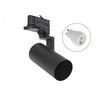 LED track spotlight Madara Circuits GU10 IP20, three-phase, black – photo 2