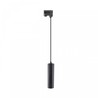 Track spotlight Madara GU10 IP20, three-phase, suspended, black – photo 4