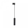 Track spotlight Madara GU10 IP20, three-phase, suspended, black – photo 6