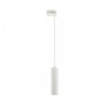 Foco para calha Madara GU10 IP20, trifásico, suspenso, branco – SLIP003016 – foto 3