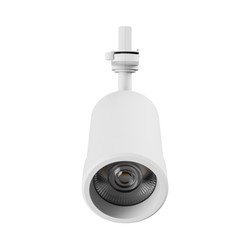 Faretto LED a binario Pava 20 W 45° IP20, CCT (temperatura di colore regolabile), bianco