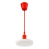 LED-hanglamp Albene 18 W 3000 K IP20, rood – foto 2