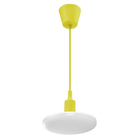 Lampa wisząca LED Albene 18 W 3000 K IP20, żółty