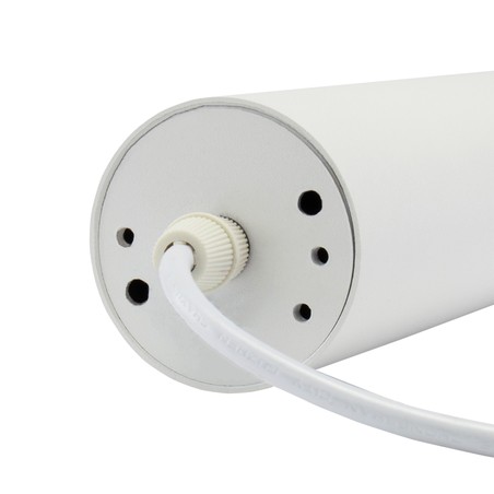 Candeeiro suspenso Madara GU10 IP20, suspenso, branco