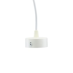 Hanglamp Madara GU10 IP20, hangend, wit – foto 2