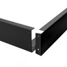Mounting accessory Algine, surface-mounted, fixed, black – photo 4