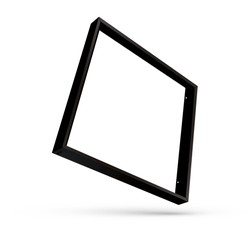 Montageaccessoire Algine, opbouw, zwart