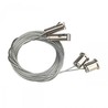 Kit di sospensione Galvanized, confezione da 2, alluminio – WOJ+07186