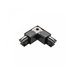 Conector SPS 2, lado izquierdo, en L, orientable, negro – foto 2