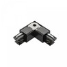 Conector SPS 2, lado esquerdo, em L, orientável, preto – foto 2