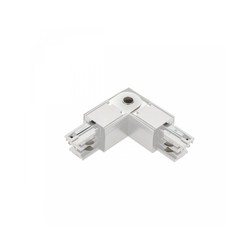 Conector SPS 2, lado izquierdo, en L, orientable, blanco – foto 2