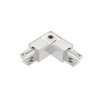 Conector SPS 2, lado esquerdo, em L, orientável, branco – foto 2