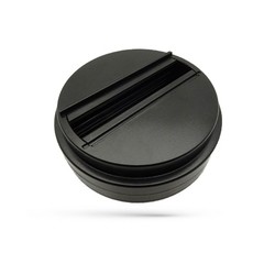 Adaptador SPS 2 Monopoint, trifásico, fixo, preto – WOJ+04975