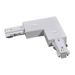 Connector SPS, left-hand, L-shaped, single-phase, white