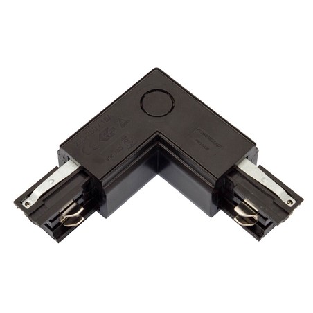 Connector SPS, left-hand, L-shaped, white