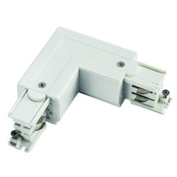 Connector SPS, rechts, L-vorm, wit