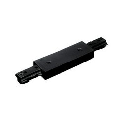 Connector SPS, straight, single-phase, black