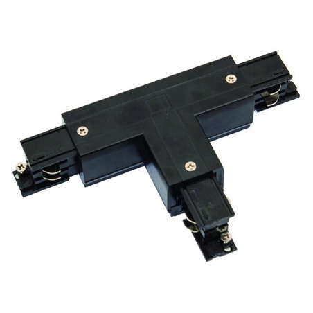 Connector SPS, left-hand, T-shaped, black