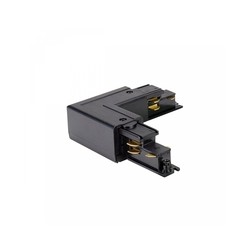 Conector SPS, lado izquierdo, en L, DALI, orientable, negro