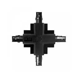 Conector SPS, empotrable, negro