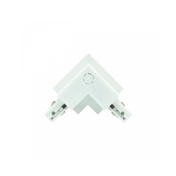 Conector SPS, lado esquerdo, em L, de encastrar, branco – foto 2