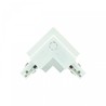 Connector SPS, left-hand, L-shaped, recessed, white – photo 3