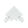 Verbinder SPS, links, L-Form, Einbau, weiß – Foto 4