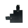Connector SPS, right-hand, L-shaped, recessed, black – photo 2