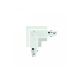 Conector SPS, lado derecho, en L, empotrable, blanco – foto 3