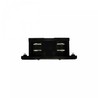 Connecteur SPS droit encastrable noir – photo 2
