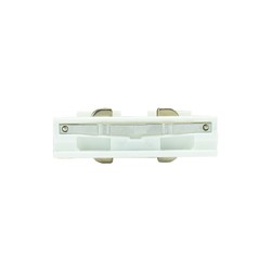 Connector SPS, straight, recessed, white