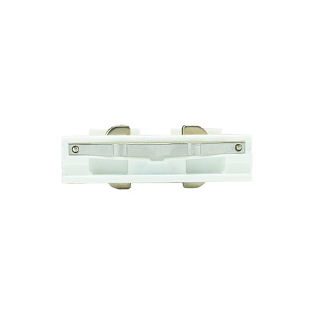 Conector SPS, recto, empotrable, blanco
