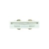 Conector SPS, reto, de encastrar, branco