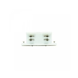 Conector SPS, recto, empotrable, blanco – foto 3