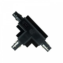 Verbinder SPS, rechts, T-Form, Einbau, schwarz – WOJ+06513
