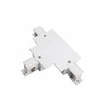 Conector SPS, lado derecho, en T, empotrable, blanco – WOJ+06512
