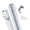 Rail SPS triphasé encastrable blanc – WOJ+06490 – photo 3
