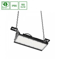 Светодиодный светильник high bay Halls 75 W 4000 K IP66, чёрный – фото 4