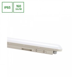 Regleta LED estanca Limea Connect 25 W 6000 K IP65 600 mm, gris – foto 3