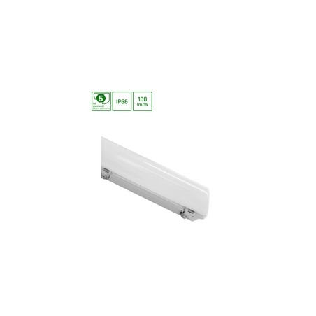 Luminaria LED industrial Limea Garage Transparent 24 W 4000 K IP66
