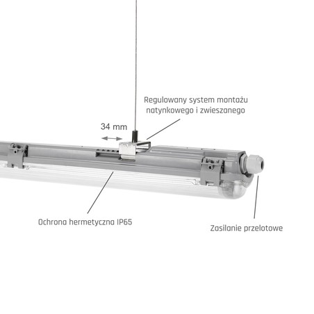 Tube LED Limea G13 IP65 – SLI028032_SLIM