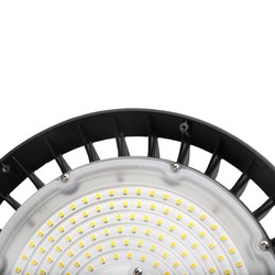 LED high bay light Plateo 4 100 W 6500 K IP65, black