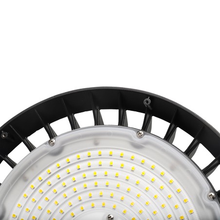 LED-armatur för höga tak Plateo 4 100 W 6500 K IP65, svart