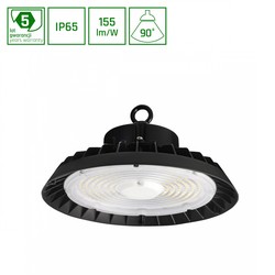 Cloche LED high bay Plateo 4 100 W 6500 K IP65 noire – photo 5